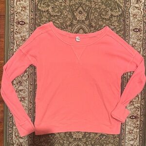 Free People Waffle knit thermal